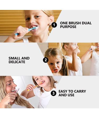 Minkissy Soft Baby Toothbrush for Toddlers | 2-Pack Manual Children's Toothbrushes | Gentle Oral Care for Kids - Buy Online on GoSupps.com