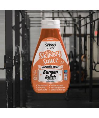The Skinny Food Co Skinny Sauce 425ml Burger (perishable) - Buy Online on GoSupps.com