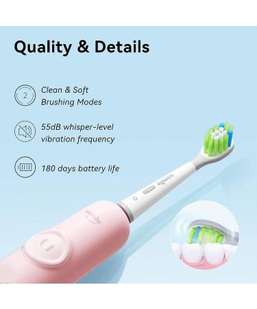 uSmile Kids Electric Toothbrush | Rechargeable Type-C | Soft Bristles | Dinosaur Pattern | 2-Minute Timer | Easy-Grip Silicone Handle | 6 Months Battery Life | Ages 3+ | Green - Buy Online on GoSupps.com