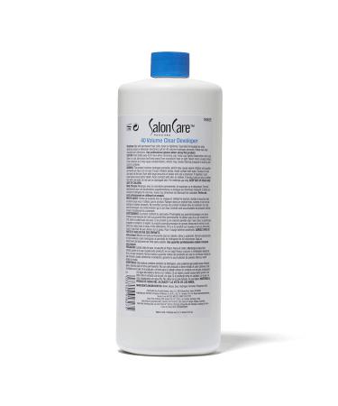 40 Volume Clear Developer 32 oz - Professional Hair Salon Formula - Buy Online on GoSupps.com