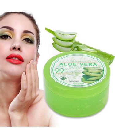 Aloe Vera Gel 300g - Soothing Moisturizing After Sun Skin Care for Men & Women | Daily Use - Buy Online on GoSupps.com