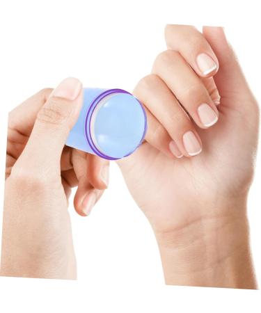 DOITOOL 4 Sets Nail Art Silicone Stamp Nail Art Accessories Silicone Nail Stamper Manicure Stamping Tool Decorating Tools Nail Polish Stamp Nail Tools Salon Nail Stamper Printing Spatula - Buy Online on GoSupps.com