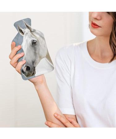 Hot Water Bottle with Lid - Rubber Horse Design for Pain Relief Cramps & Foot Warmer - Hot & Cold Therapy - Buy Online on GoSupps.com