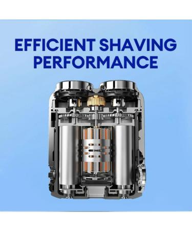 Beard Shaver Traveler Mini and Portable Suitcase Design Double-Ring Magnetic Cutter Men's Favorite Portable Mini Electrict Shaver PX7 Waterproof Razor Pocket Size USB Rechargeable (Orange) - Buy Online on GoSupps.com