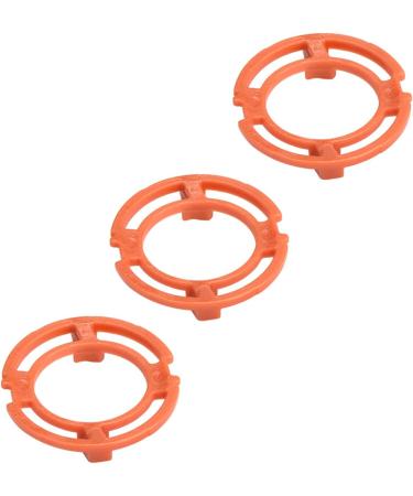 Leftwei Blade Security Rings - 3 Pack Orange Razor-Keeping Ring for 7000 9000 RQ12 Series Replacement - Buy Online on GoSupps.com