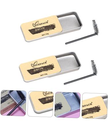 NOLITOY 2 Sets Eyebrow Soap Cosmetic Supplies Eyebrow Cream Brow Shaping Soap Styling Cream Colorless Woman - Buy Online on GoSupps.com