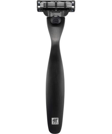 Twilding men razor made of high -quality stainless steel for the perfect wet shave with Mach3 blade premium black 1 piece (1 pack) (1 Pack) black - Buy Online on GoSupps.com