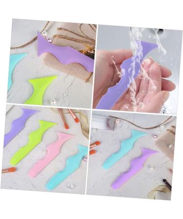 SKISUNO Ladies Suits 2pcs Lash Tool Mascara Applicator Guard Eyeliner Stencils Eye Shadow Miss Eyelash Comb Make up 15x5.7cm - Buy Online on GoSupps.com