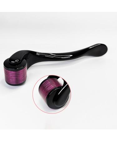 Acpetdr Derma roller 0.2mm/purple wheel and 0.25mm blackTitanium Micro Needling Roller for Men and Women Beard Growth Roller for Stimulate Hair Growth Facial Skin Care Scar Removal - Buy Online on GoSupps.com