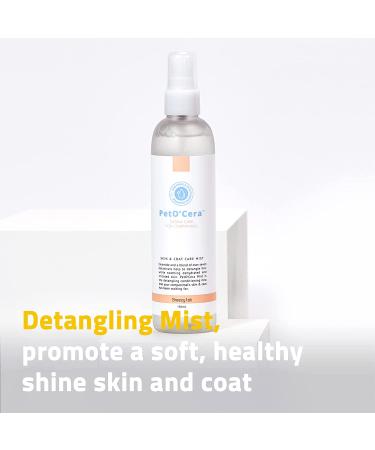 Breezytail PetO'Cera Mist - Ceramide Mist for Dogs & Cats | Hypoallergenic Skin & Coat Care Spray | Flaky Dandruff Conditioning | 5.07oz - Buy Online on GoSupps.com