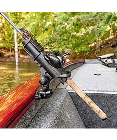 Railblaza Rod Holder II | Premium Black Fishing Rod Holder for Boats | International Shipping Available - Buy Online on GoSupps.com