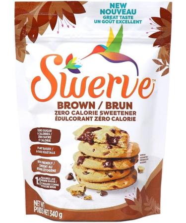 Swerve Sweetener Brown Sugar 340 Grams & The Ultimate Sugar Replacement Icing Sugar 340g - Buy Online on GoSupps.com