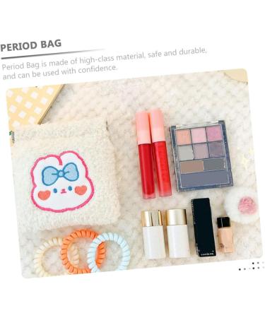 Shop Gleavi 16 STK Aunts Towel Storage Bag - Plush Munich Pockets for Women's Hygiene Products Tampons Pads & Cosmetics - Ideal Travel Handbag - Buy Online on GoSupps.com