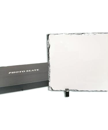 Personalised Square Gloss Photo Slate 300x300mm with Stand | Premium Quality Customised Photo Gift - Buy Online on GoSupps.com