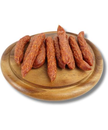 Metzgerei B hler 220 g pepperoni from the Landmetzgergerij B hler from 100 German meat perfect as a snack or for in between spicy pepper flavor salami art premium quality from Germany - Buy Online on GoSupps.com