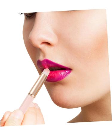 Didiseaon Lip Blending Brush Makeup Brushed Makeup Brushes Lip Gloss Lip Brush for Women Makeup Tools With Smudge Brush Lip Brush Lipstick Applicator Fiber Wool Pink - Buy Online on GoSupps.com