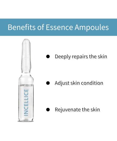 INCELLICE Hyaluronic Acid Serum Ampoules 7 * 1ml Serum Ampoules for Microneedling Anti-aging Face Serum for Dry and Damaged Skin s 7 Days Treatment - Buy Online on GoSupps.com