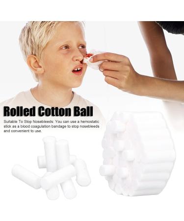 Hozee Nasal Nose Stopper - 100 Count Nampons for Nose Bleeds - High Absorbent Cotton Rolls for Babies Under 6 - Soft Gauze Nosebleed Stop Plugs - Buy Online on GoSupps.com