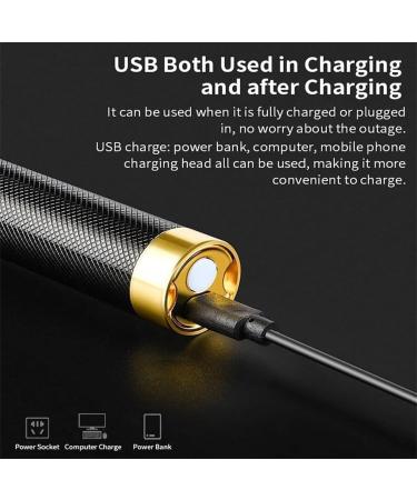 Yamloveme Trimmer Yamloveme Cordless Hair Clipper Multifunction Beard Trimmer for Men Waterproof USB Charging Cutting T Blade Grooming Hair Cutting Kit (C-Gold) - Buy Online on GoSupps.com