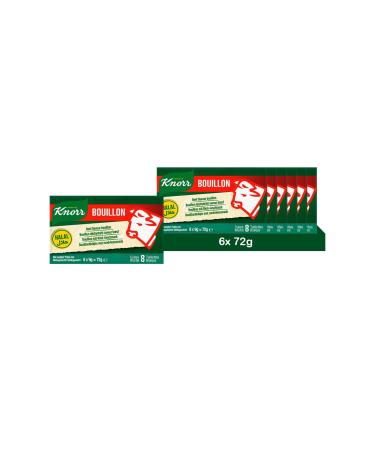 KNORR Halal Cube Beef Broth (6 Units (6 x 8 x 9 g))