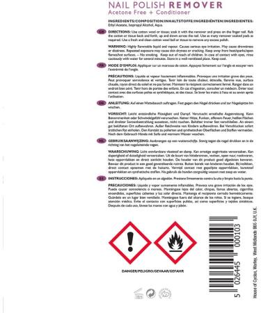 NAILOID Acetone Free Nail Polish Remover 250ml - Buy Online on GoSupps.com
