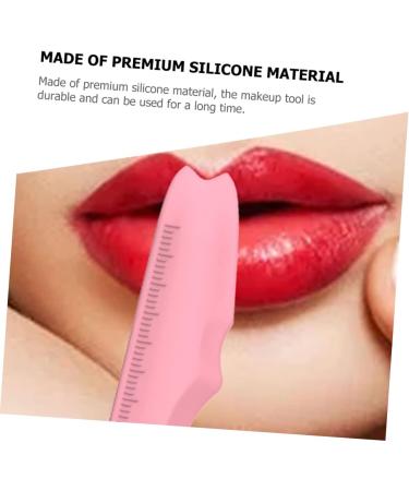 FOMIYES 6 Pcs Silicone Beauty Ruler Girl Makeup Tools Silicone Eyebrow Stencil Eyeliner Wearing Aid The Face - Buy Online on GoSupps.com