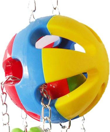 Keersi Parrot Chew Toy Ball for Pet Parrot Budgie Parakeet Cockatiel Conure Lovebird Finch Canary Cockatoo African Grey Macaw Eclectus Amazon Cage Accessories - Buy Online on GoSupps.com