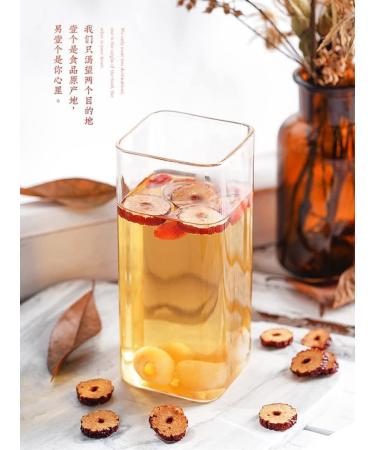  HQZMCTE Natural Tea Healthy Herbal Tea 1.94oz Jujube Slices Red Dates Slices Chinese Red Date Big Jujube For Tea Snacks 55g - Buy Online on GoSupps.com