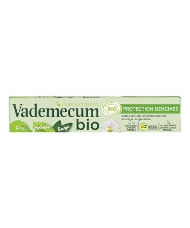 Vademecum Bio - Toothpaste Repair Gums - Sensitive Gums - Repair and Protection - Tooth Sensitivity - Certified Organic - 75 ml Tube