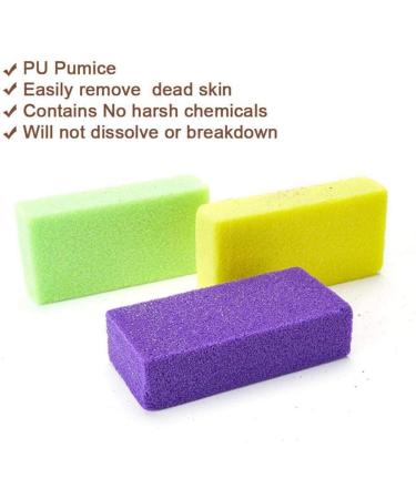 Useful and Nice4 Pcs Pumice Stone for Feet Hard Dead Skin Cracked Heel Callus Remover for Feet Skin Callus Remover & Scrubber - Buy Online on GoSupps.com
