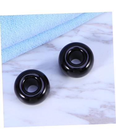 Alipis 6 Pcs Toothbrush Holder Set - Mini & Medium Black - International Shipping Available - Buy Online on GoSupps.com