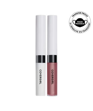 COVERGIRL Outlast All-Day Lip Color Set in Twilight Coffee - Long-Lasting Formula with Topcoat for All-Day Wear (2 Piece Set) - Buy Online on GoSupps.com