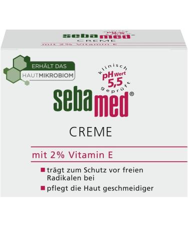 sebamed Cream with 2% Vitamin E 75 ml Cream - Buy Online on GoSupps.com