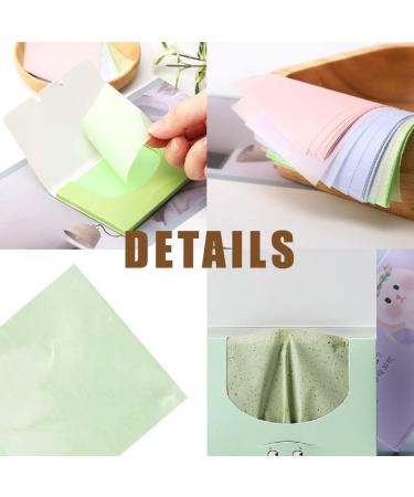 400 Facial Blotting Paper Sheets - Oil Absorbing Travel Makeup Accessories for Men & Women - 4 Color Options - Buy Online on GoSupps.com