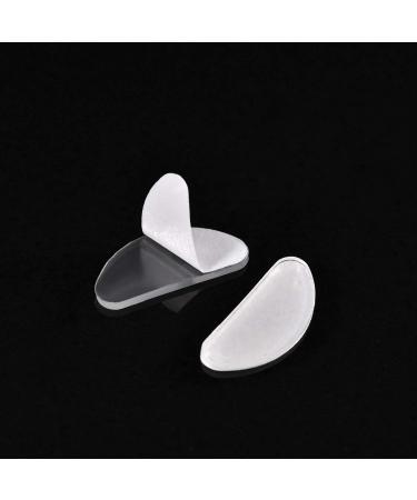 Vrttlkkfe 18 Pairs Silicone Anti-Slip Glasses Nose Pads & Glue - Transparent 1.5mm for Enhanced Comfort & Stability - Buy Online on GoSupps.com