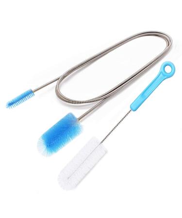 CPAP Tube Cleaning Brush - Flexible Stainless (6 Feet) Plus Handy Brush (10 Inches) fits Standard 22mm Diameter Tubing - Buy Online on GoSupps.com