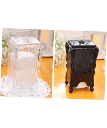 Beaupretty 2pcs Makeup Cotton Holders | Cosmetic Organizer & Nail Remover Storage Case - Perfect for Beauty Enthusiasts - Buy Online on GoSupps.com