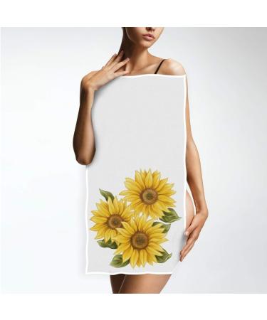 Pfrewn Vintage Sunflowers Hand Towel 16x30 - Ultra Soft & Absorbent | Small Bath & Kitchen Towel for Spring & Summer D cor - Buy Online on GoSupps.com