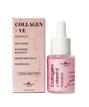 (2 pc) Collagen +VE facial serum. Anti-aging. We re new skin cells. Enhances elasticity