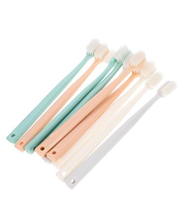 Minkissy 10st soft toothbrush tooth hygiene mouth hygiene adult portable tooth travel toothbrush daily toothbrushes wear -resistant toothbrush affordable package handbook cleaning brush