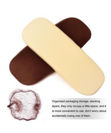 Smilco 100 Pcs Hair Nets - 20 Elastic Mesh Wig Nets for Dancer & Kitchen Use - Invisible & Durable (Gold) - Buy Online on GoSupps.com