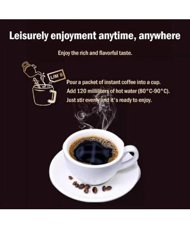 BIUBIULOVE Energy Coffee for Men - Black Maca Energy Coffee for Men Instant Maca Coffee for Men Instant Energy Enhancement Coffee (3 Boxes/30 Bags) - Buy Online on GoSupps.com