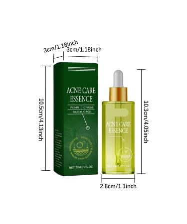 Acne Treatment Serum - Hydrating Oil-Control Formula Fades Acne Marks Brightens & Smoothes Skin Gentle Facial Care(2PCS) - Buy Online on GoSupps.com