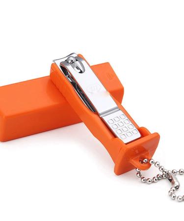 SVAASA Nail Clippers Portable Nail Clippers Manicure Scissors Fingernail Cutters Pedicure Nail Tools Trimmers with Box M-Size