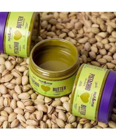 Pistachio Puree 250g nut&me | 100% Roasted Pistachio | No Preservatives or Additives | Gluten Free | Sugar Free | High in Pro - Buy Online on GoSupps.com