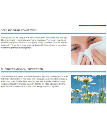 Breathe Right Extra Strength Nasal Strips - 72 Count | Drug-Free Relief for Nasal Congestion - Buy Online on GoSupps.com