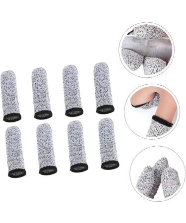 Buy NOLITOY Cut Resistant Gloves - 4 Pairs Fiber Finger Sleeves for Wood Carving & Safety Protection - Breathable Covers for Crafts & Work - Buy Online on GoSupps.com