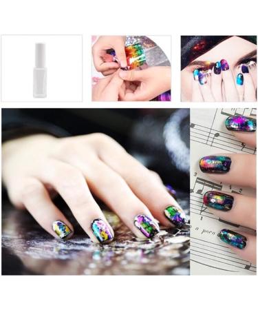 DANCINGNAIL 10ml Pro Nail Art Glue for Foil Sticker Nail Transfer Tips Adhesive Star Nails - Buy Online on GoSupps.com