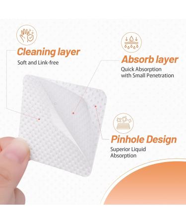 540 Lint-Free Nail Polish Remover Pads - Gel Nail Wipes & Cleaner | Zelette Roll for Nail Art | Premium Quality - Buy Online on GoSupps.com