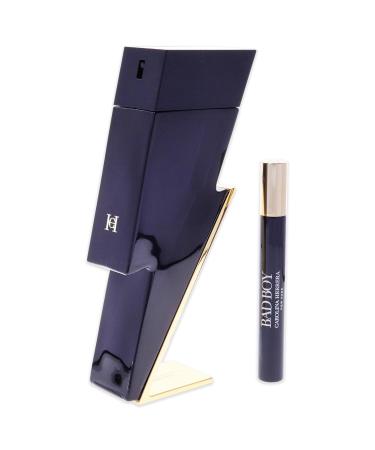 Carolina Herrera Bad Boy 2-Piece Travel Set for Men (3.4 Oz Eau De Toilette Spray + 0.34 Oz Eau De Toilette Spray) - Buy Online on GoSupps.com